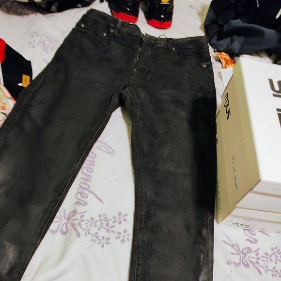 McQueen Jeans Blue Carats 36 Slim Black